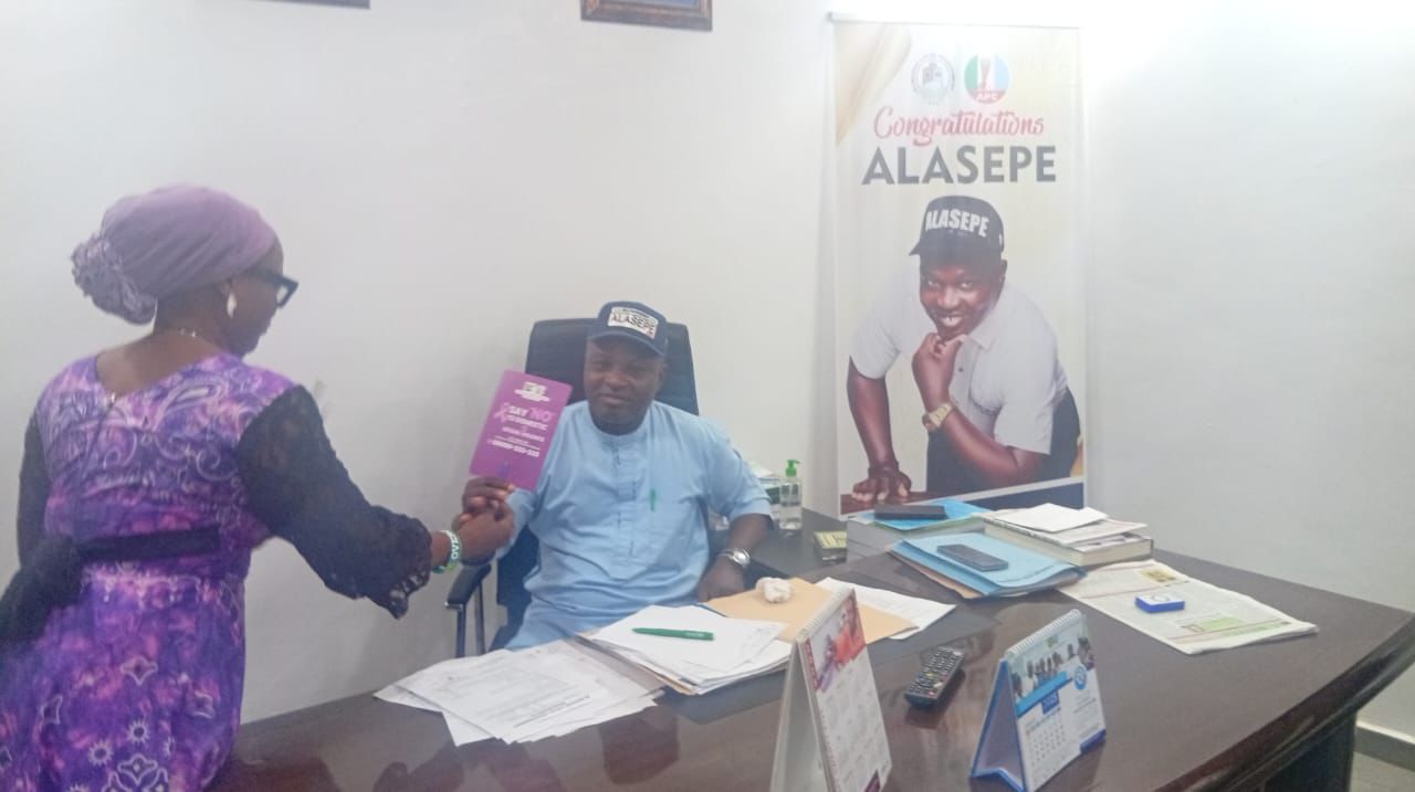 HON. AKINPELU IBRAHIM JOHNSON STANDS WITH LAGOS DSVA TO SAY NO TO ALL FORMS OF SEXUAL AND GENDER-BASED VIOLENCE IN ALIMOSHO LOCAL GOVERNMENT.