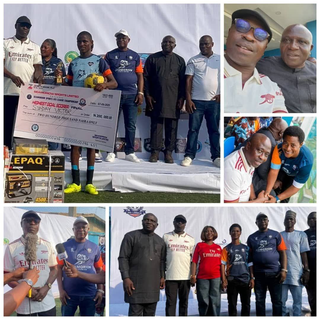 Hon. Kehinde Joseph Supports U-15 Tournament With N1M, Calls For Community STADIA In Lagos ~ ANN ☆