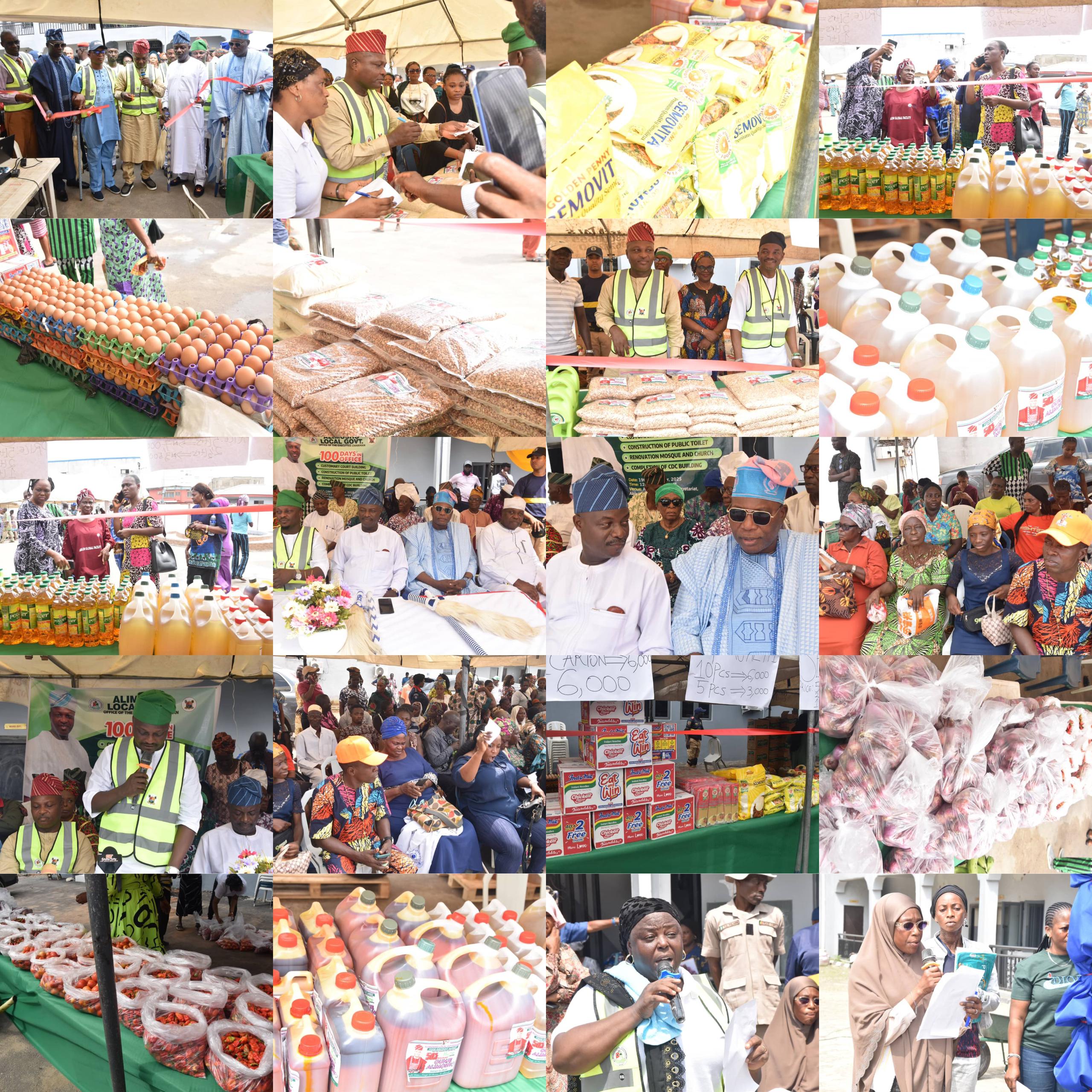 Alimosho LG Launches ‘Ounje Alimosho’ Half-Price Food Market to Support Residents
