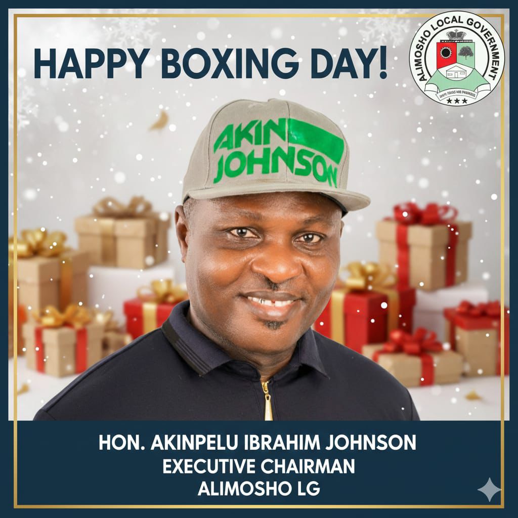 “BOXING DAY REFLECTIONS: BUILDING A CARING AND UNITED ALIMOSHO”.