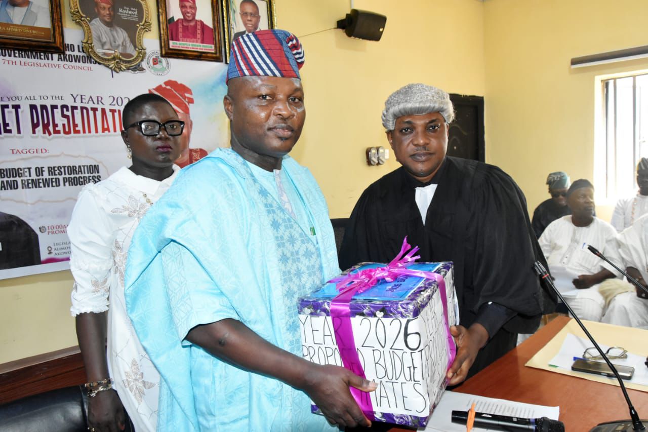 2026 Budget: Alimosho LG Chairman, Hon. Akinpelu Johnson Seeks Legislative Approval for N8.81bn Spending Plan.