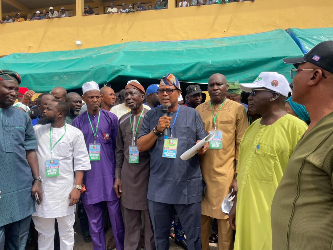 ALIMOSHO APC CONGRESS: AKINPELU SALUTES NEW PARTY LEADERSHIP, CALLS FOR UNITY AND MASS MOBILISATION