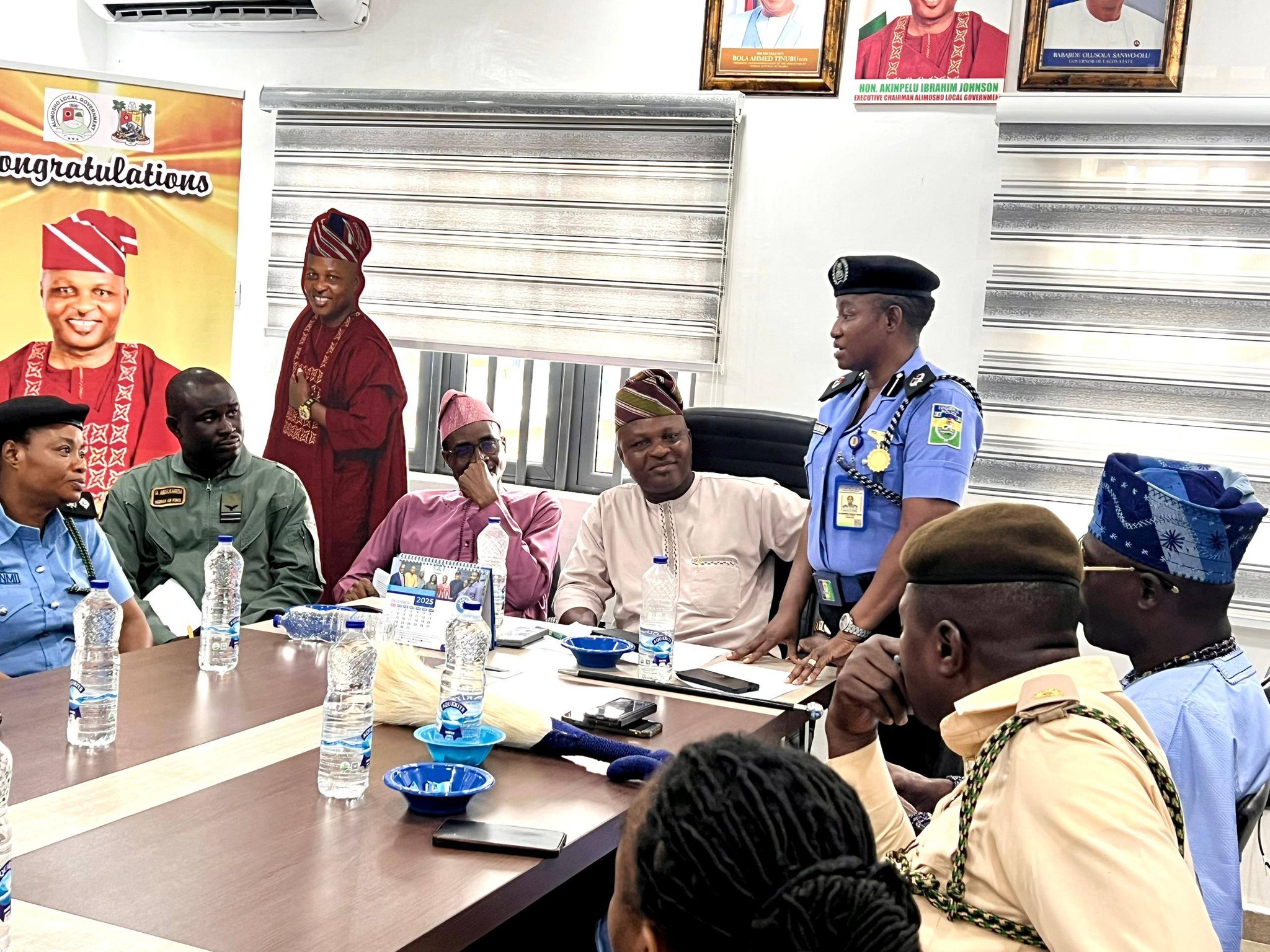 Alimosho Local Government Chairman Rallies Security Stakeholders for Safer Communities at First 2026 Peace and Security Meeting