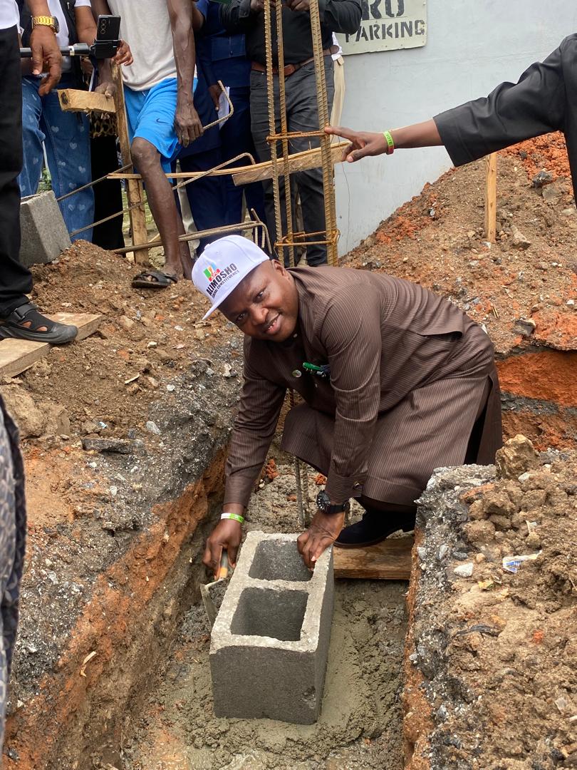 Akinpelu Johnson Lays Foundation for Modern Legislative Complex in Alimosho