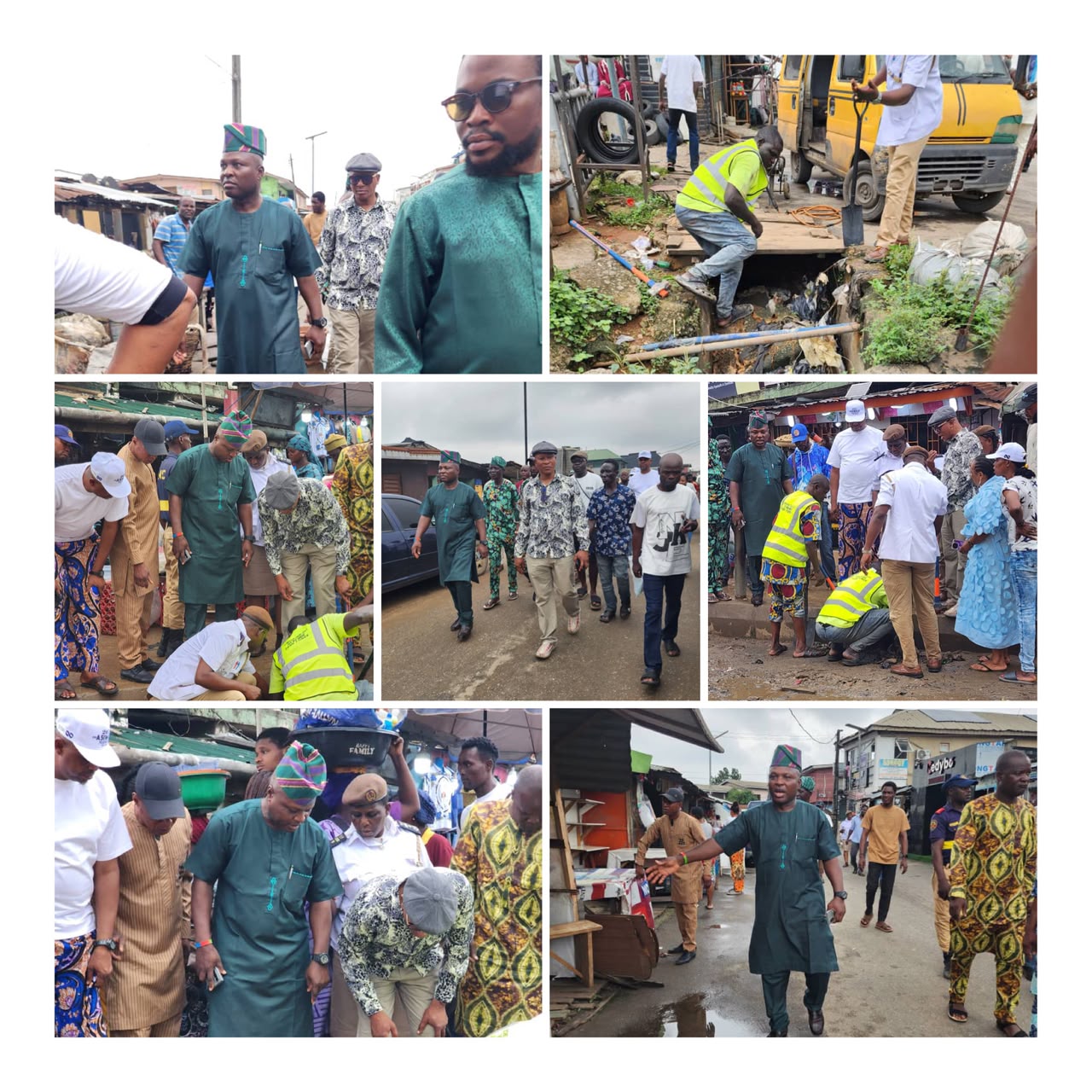 Akinpelu Johnson Leads Environmental Enforcement in Alimosho, Seals Shops, Demolishes Illegal Structures