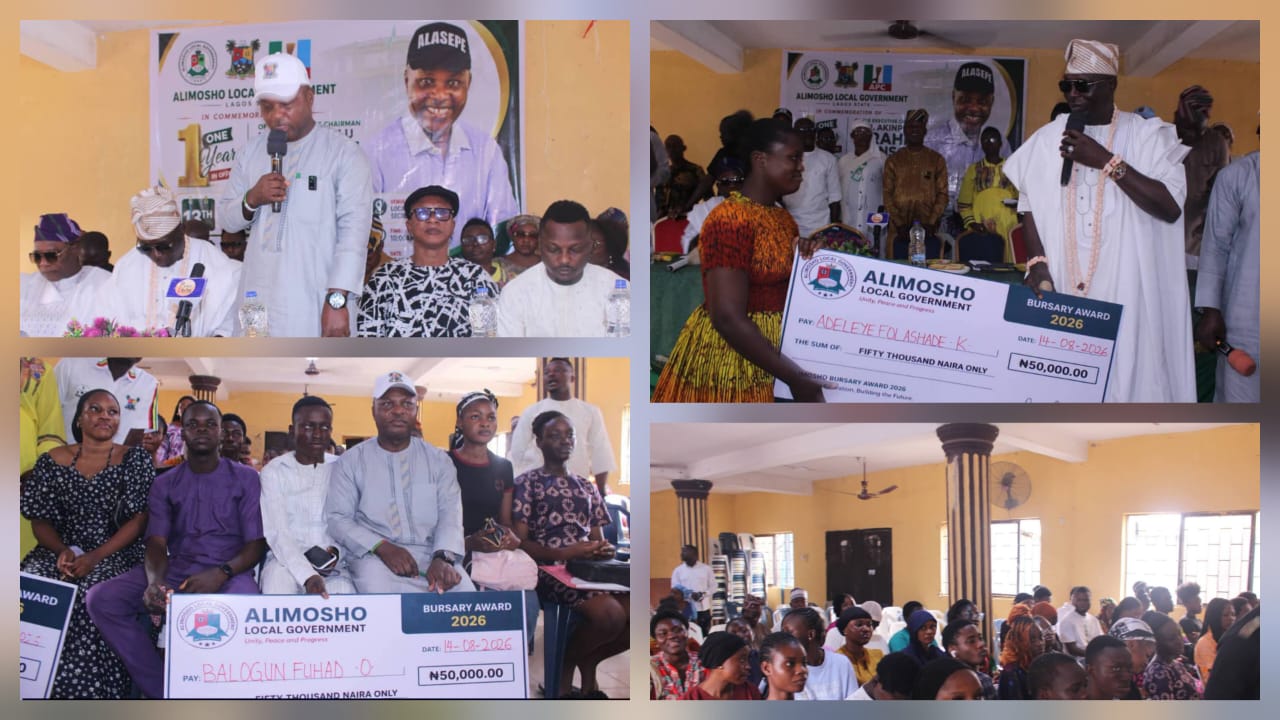 Akinpelu Supports Alimosho Students with Bursary Awards, Pledges More Investment in Education